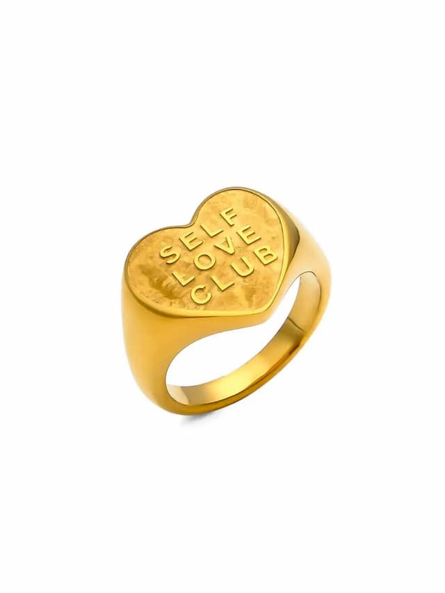 Non Tarnish Self Love Ring - Gold