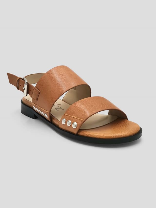 Julz Poppy Tan Sandals - Tan