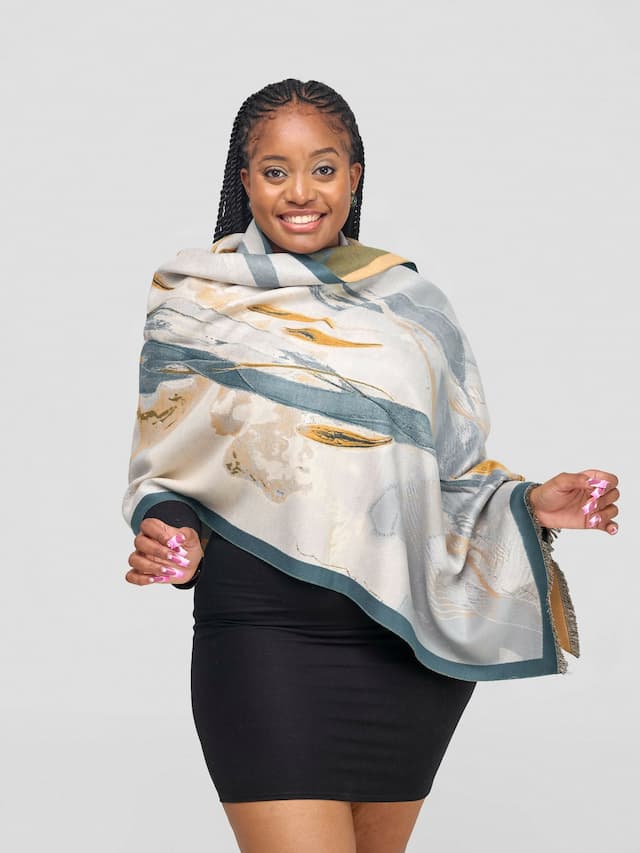 Cashmere Shawls - Teal