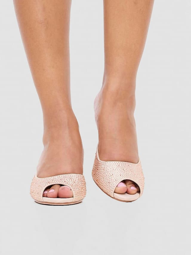 Nine West Donnela Heels - Champagne