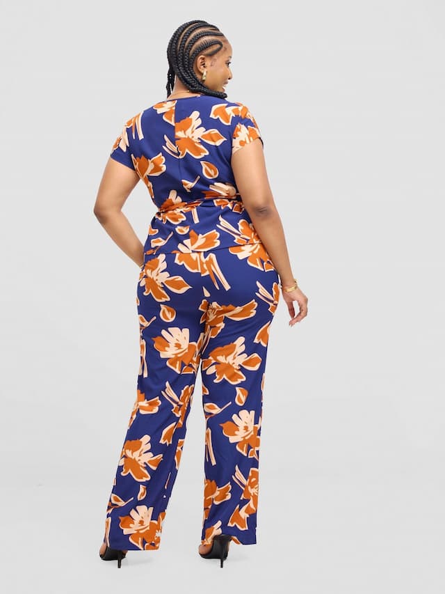 Lizola Obioma Jaylah 2pc Set - Bronze / Navyblue