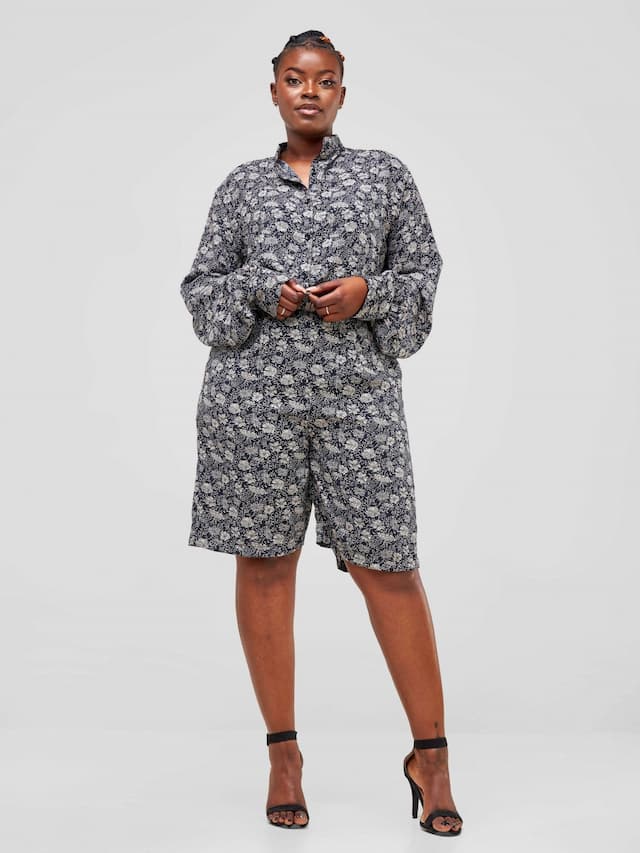 Lizola Misty Short Set - Grey