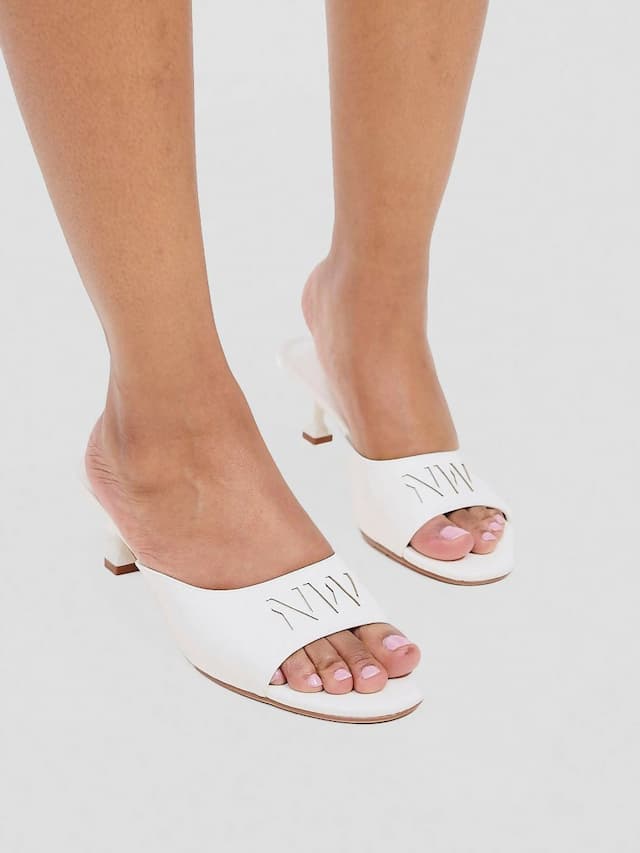 Nine West Lexina Heel - White