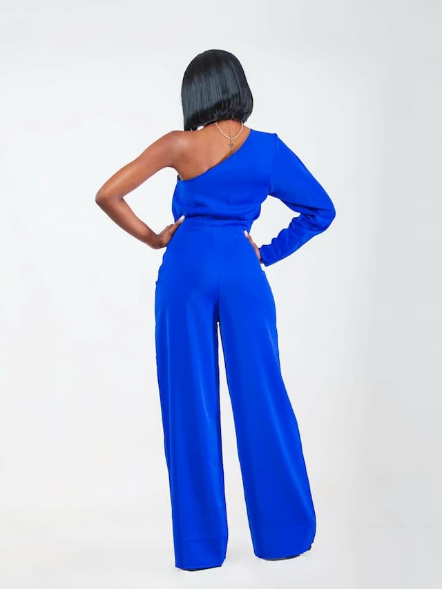 Da’Joy Fashions Ke Izar Jumpsuit - Royal Blue