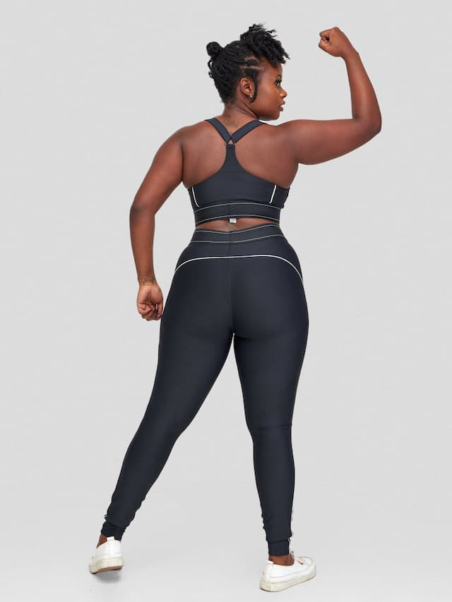 Flen Store Adjustable Leggings Set - Black