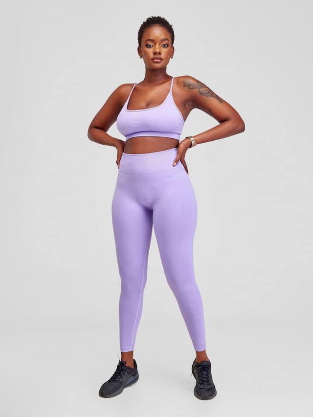 Zaxu Sport Scrunchy Set - Liliac