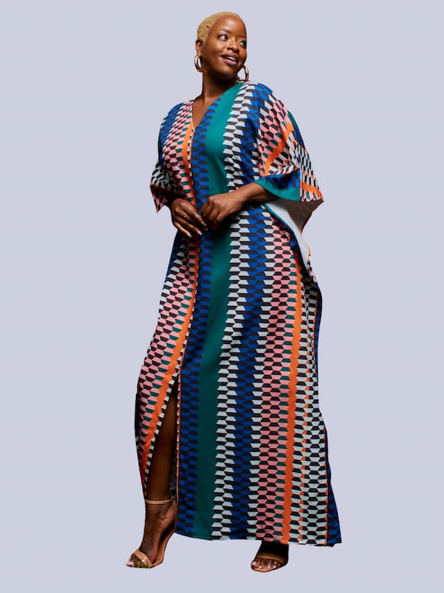 Tuli Nailantei Kaftan - Multicoloured Print
