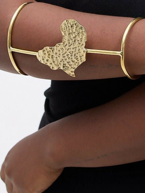 Purely Brass Kamili Bracelet - Brass