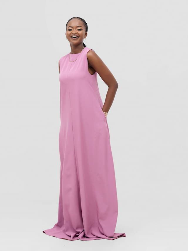 Satima Maxi Dress - Lilac