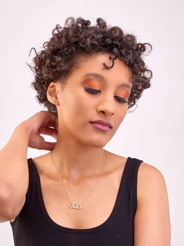 Bliss Jewelry 333 Necklace - Gold