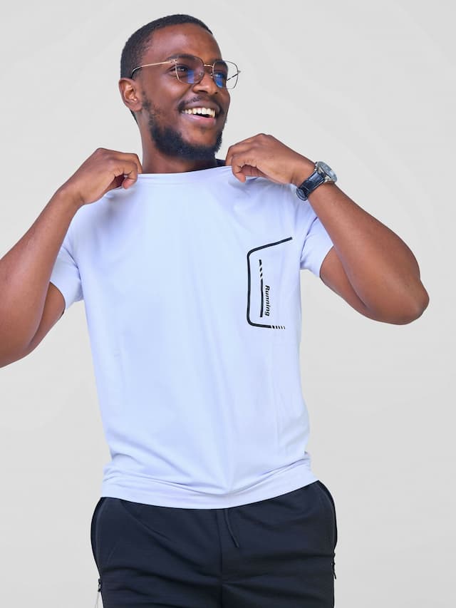 Round Neck T/Shirt Activewear - White