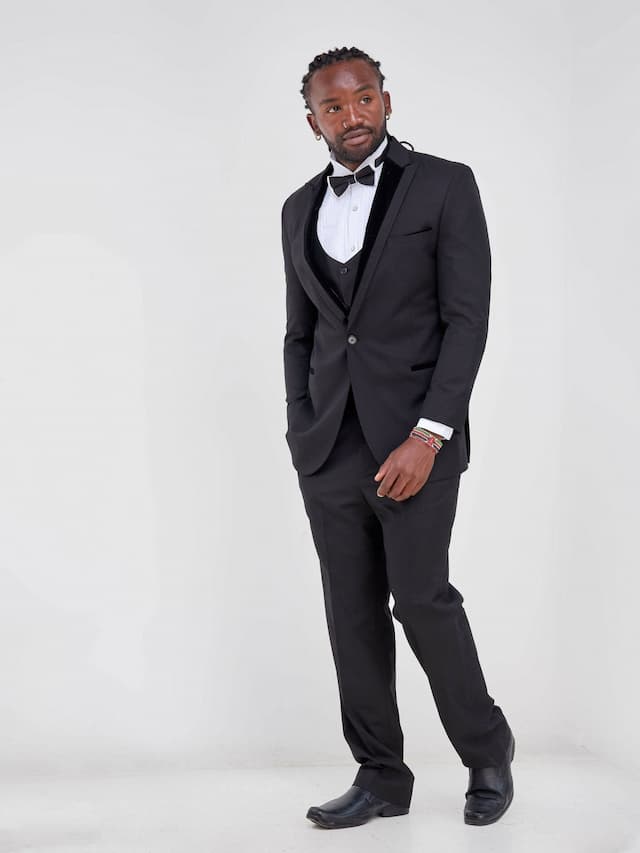 Elegance Men's Tuxedo - Black