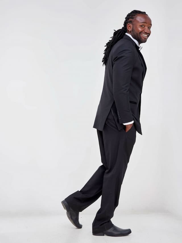 Elegance Men's Tuxedo - Black